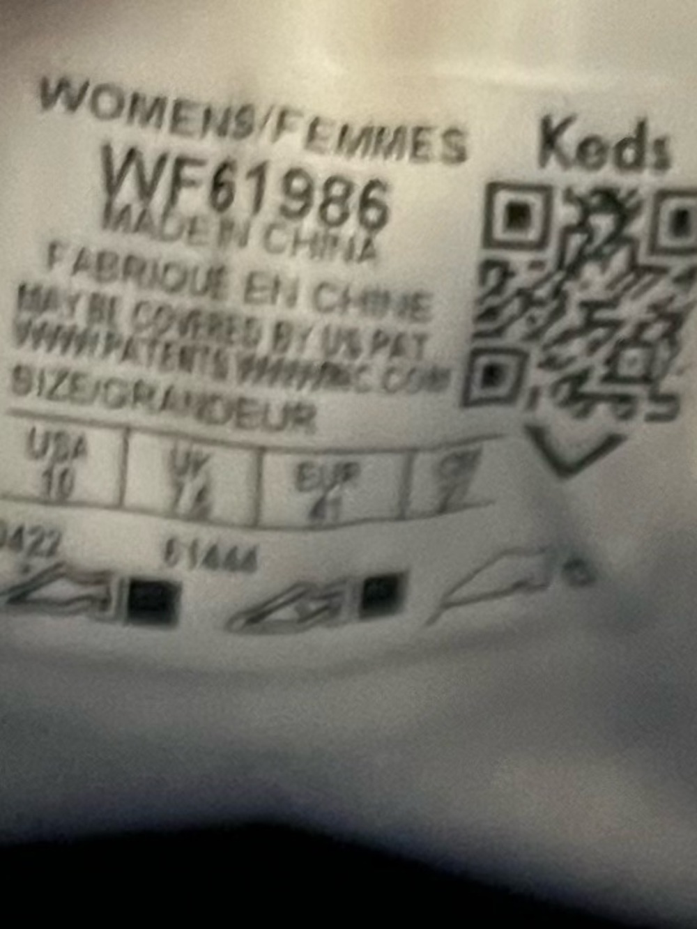 Keds Women's kickstart mules White Canvas Lace-Up Sneakers size 10 - Picture 4 of 4